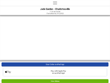 Tablet Screenshot of jadegardencharlottesville.com